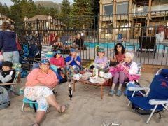 Music on the Beach. Our first social of the year!